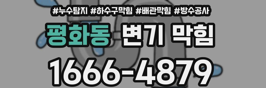평화동 변기 막힘