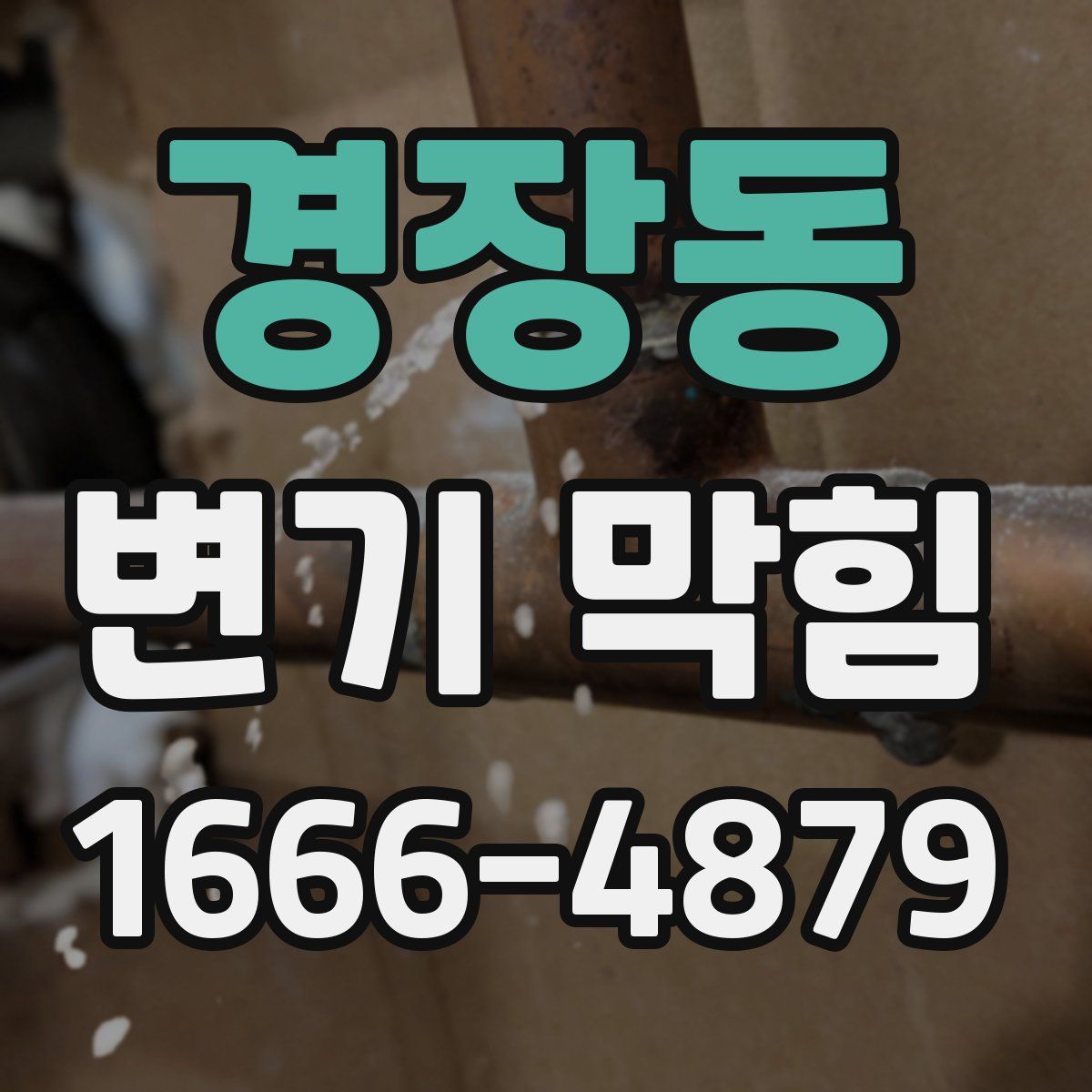 경장동 변기 막힘