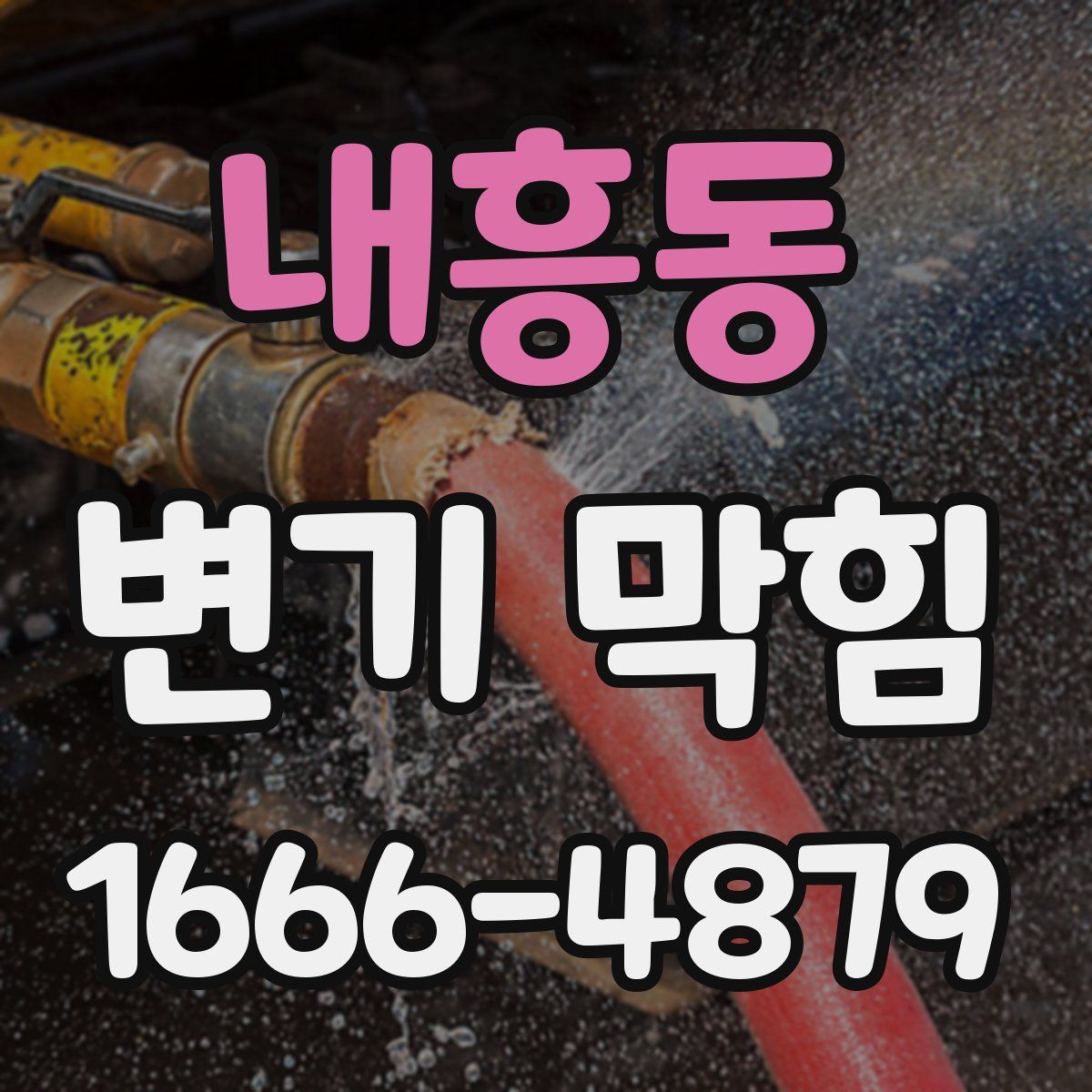 내흥동 변기 막힘