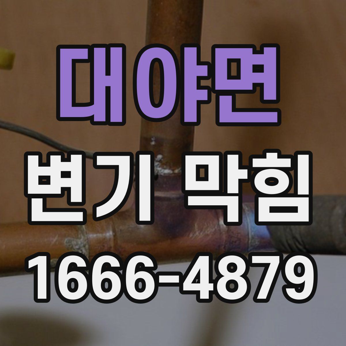 대야면 변기 막힘