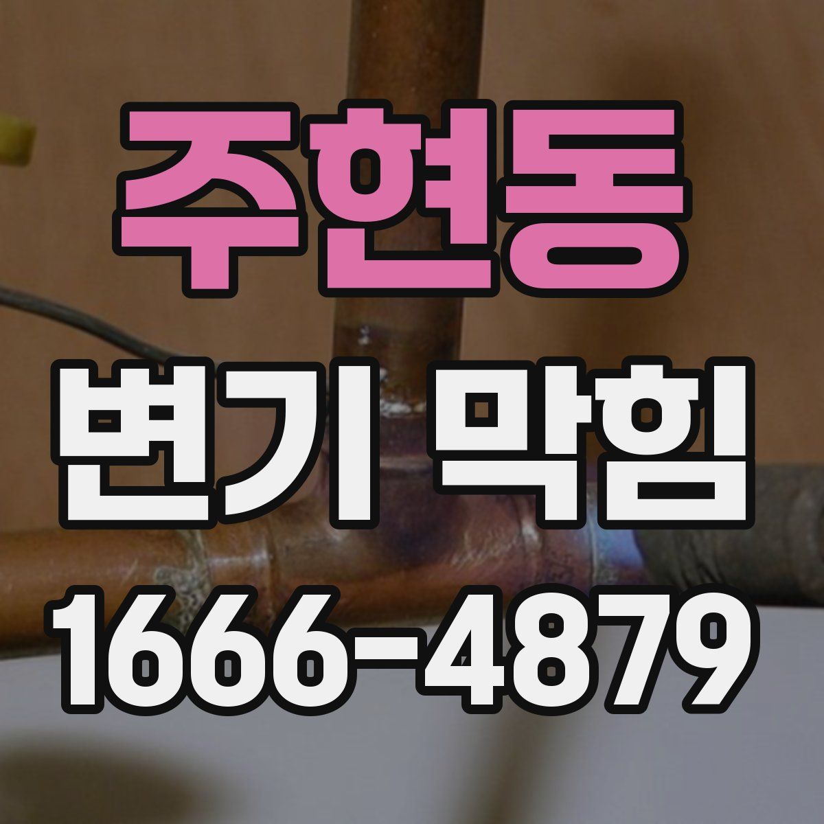 주현동 변기 막힘