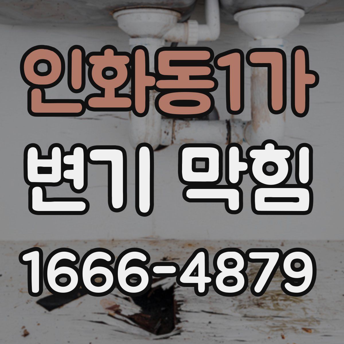 인화동1가 변기 막힘