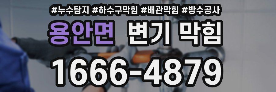 용안면 변기 막힘