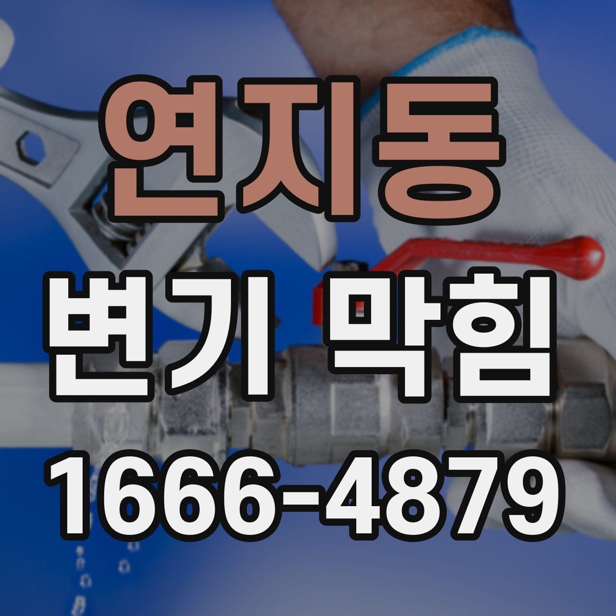 연지동 변기 막힘