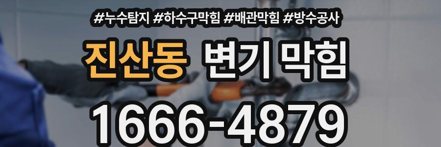 진산동 변기 막힘
