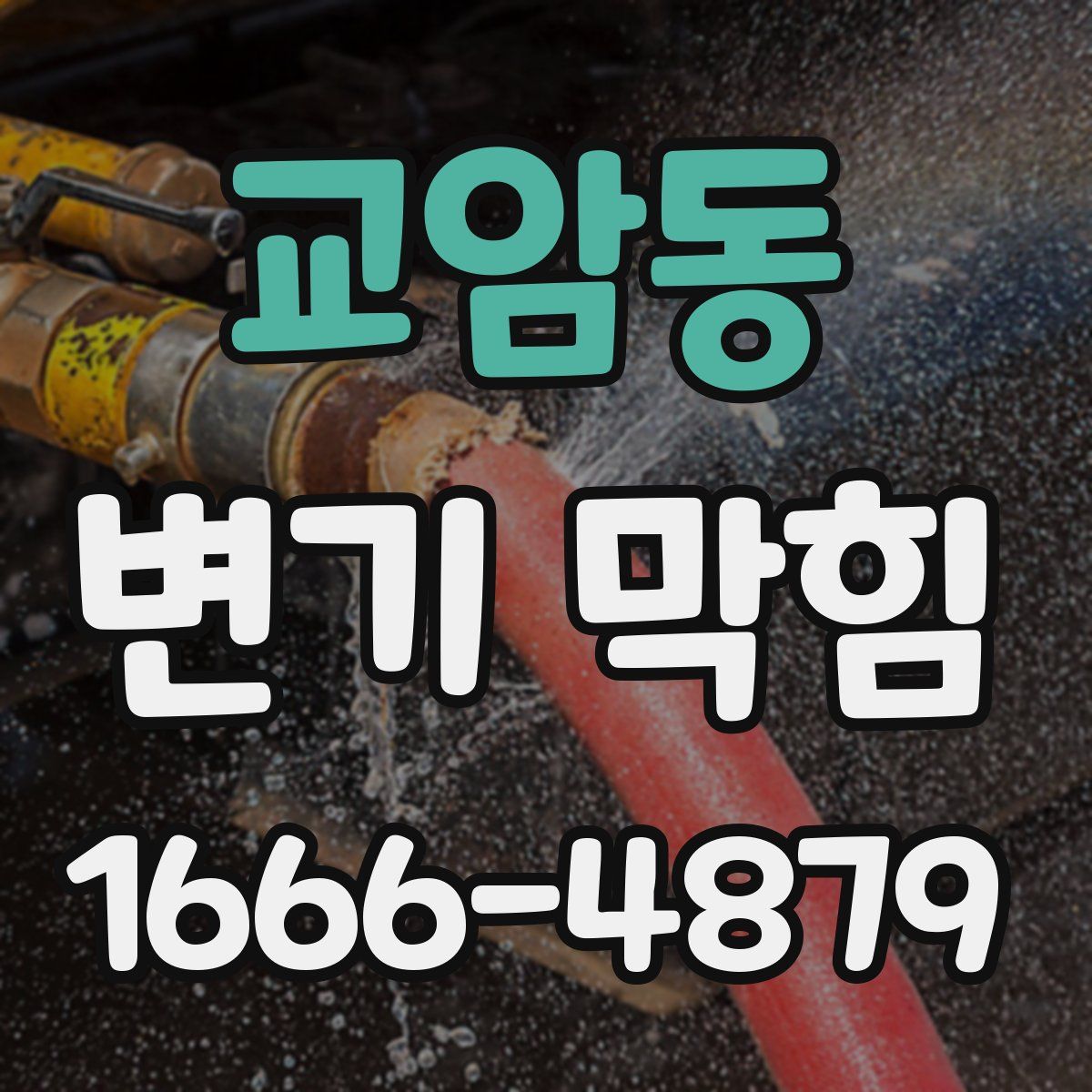 교암동 변기 막힘