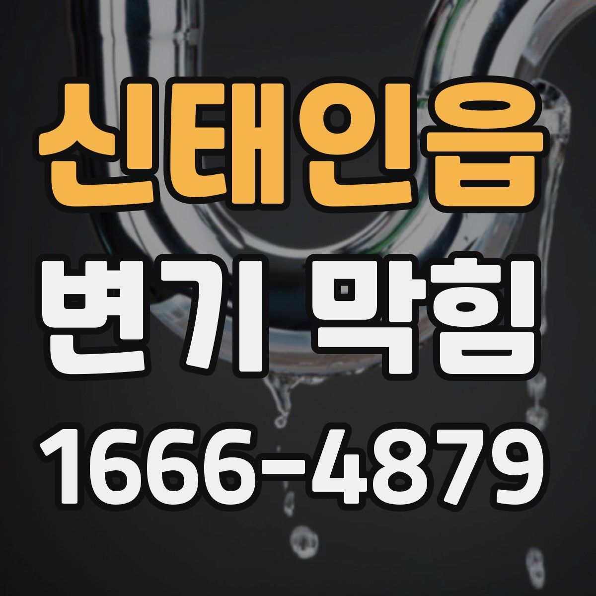 신태인읍 변기 막힘