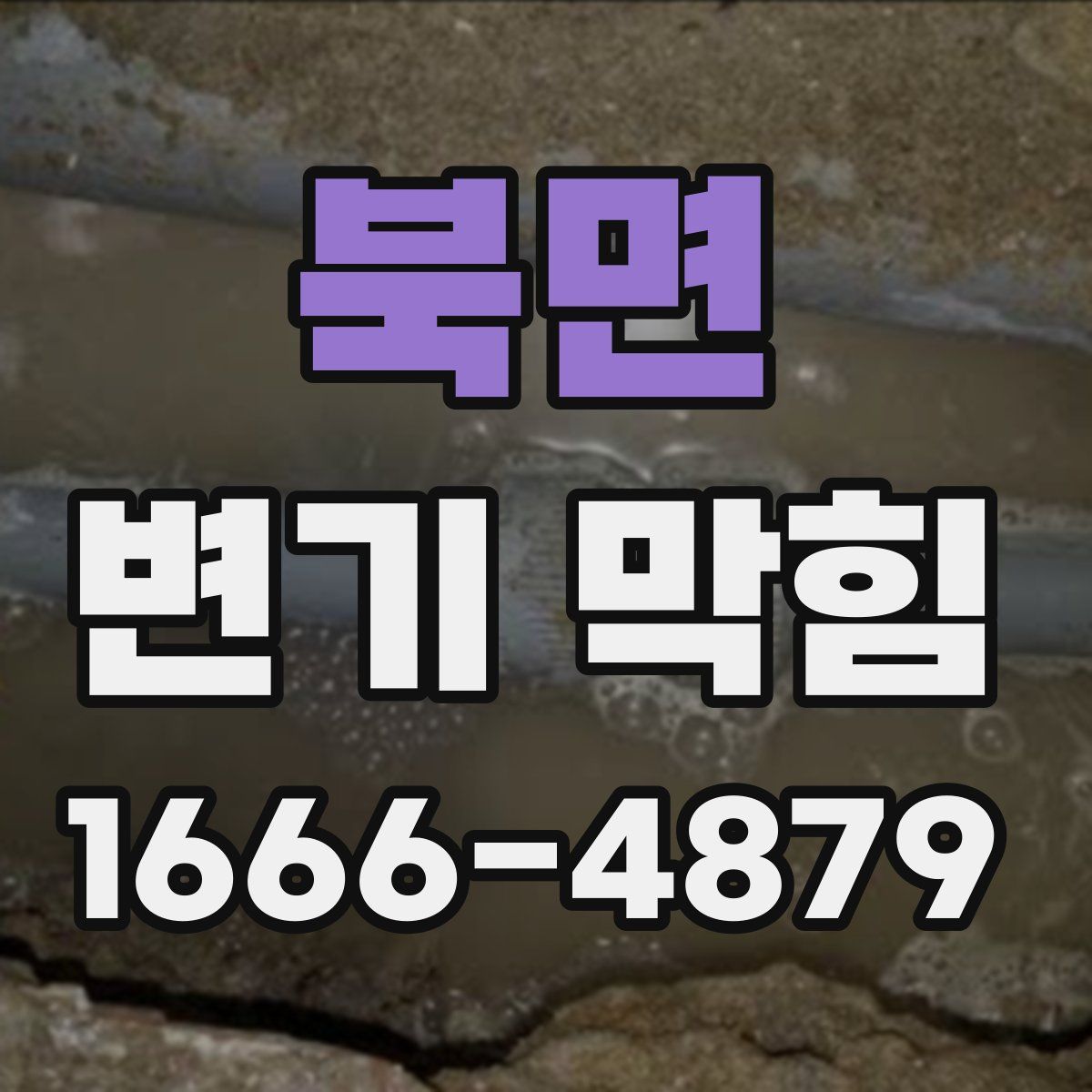북면 변기 막힘
