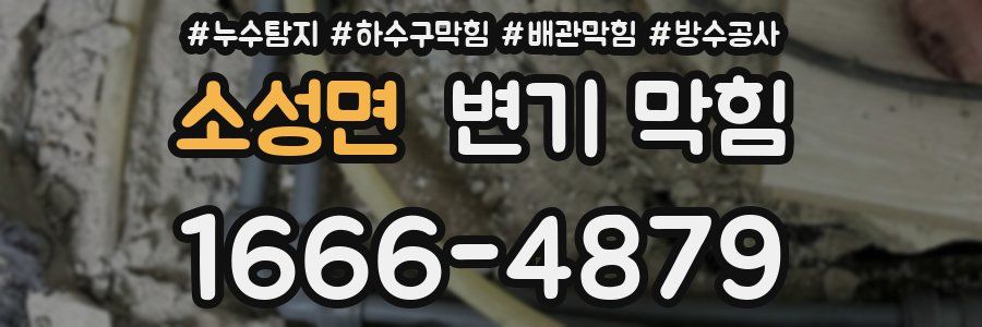 소성면 변기 막힘