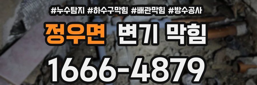 정우면 변기 막힘