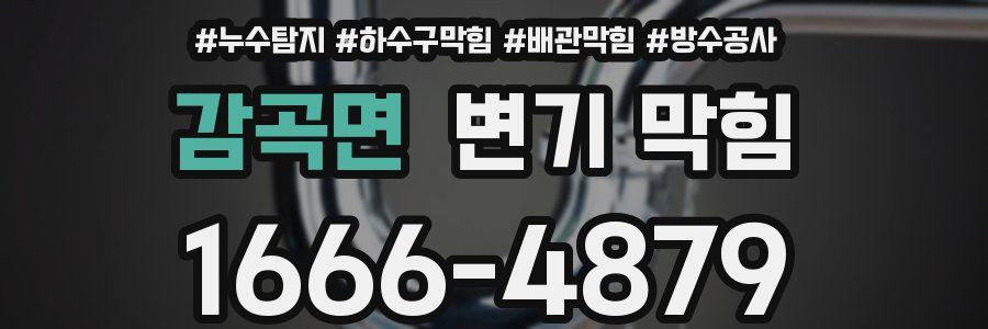 감곡면 변기 막힘