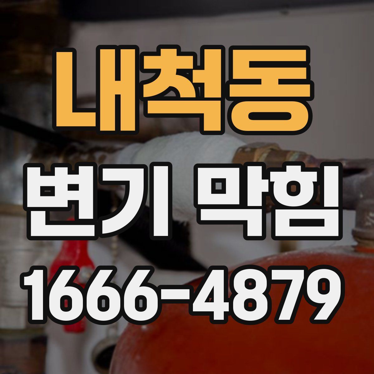 내척동 변기 막힘