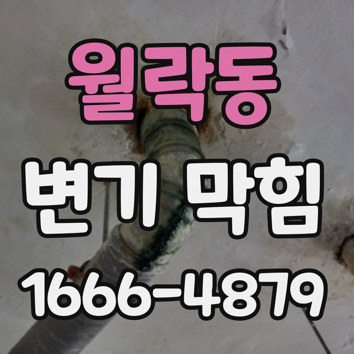 월락동 변기 막힘