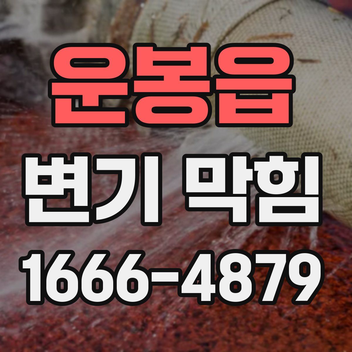 운봉읍 변기 막힘