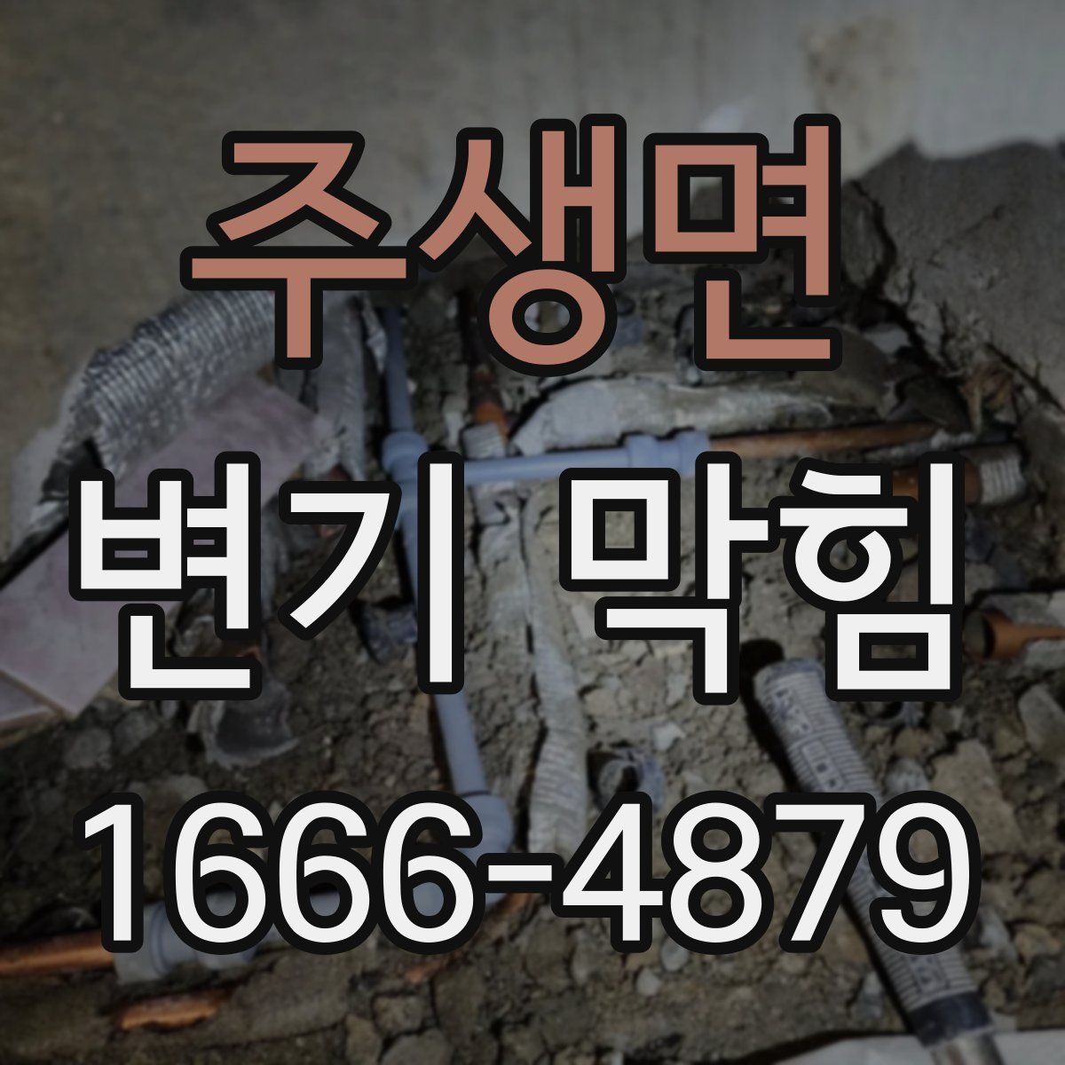 주생면 변기 막힘