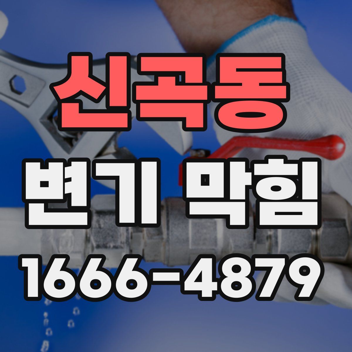신곡동 변기 막힘