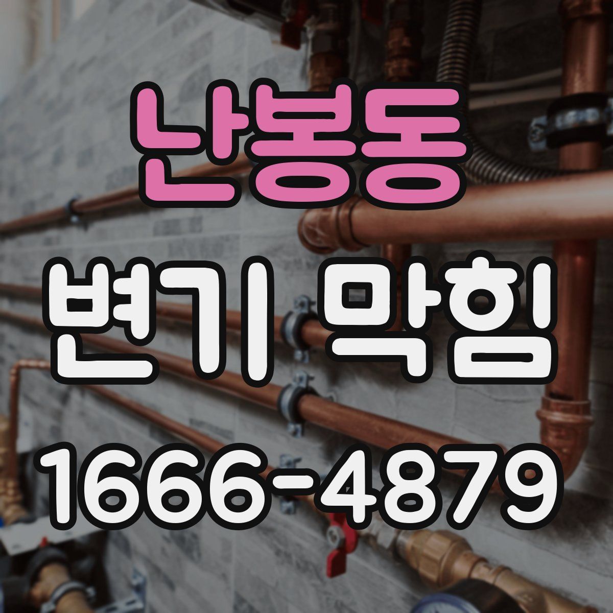 난봉동 변기 막힘