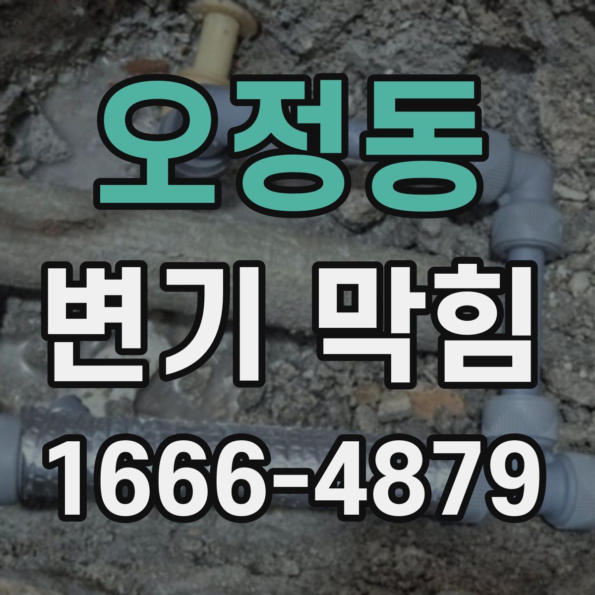 오정동 변기 막힘