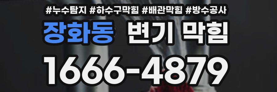 장화동 변기 막힘