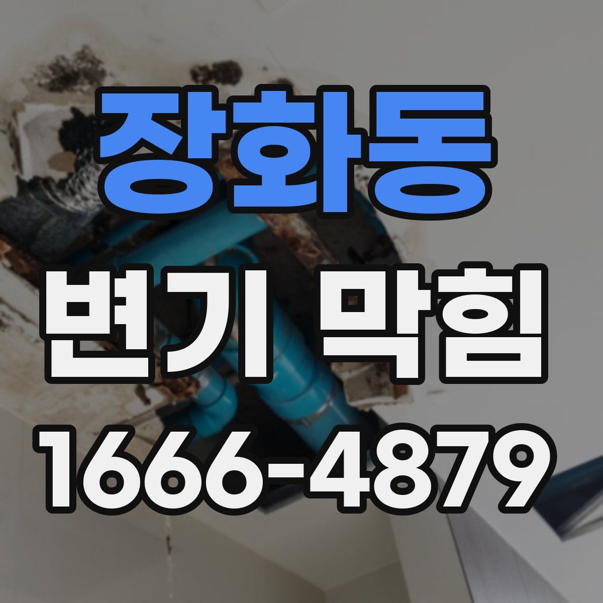장화동 변기 막힘