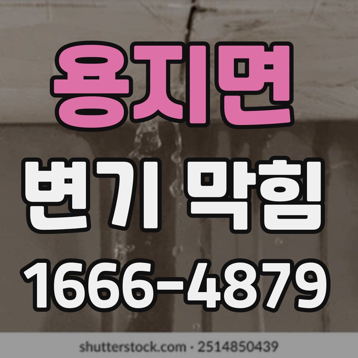 용지면 변기 막힘