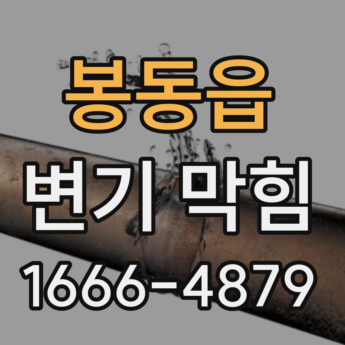 봉동읍 변기 막힘