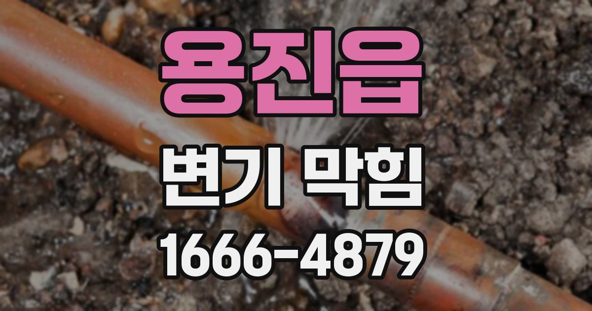 용진읍 변기 막힘