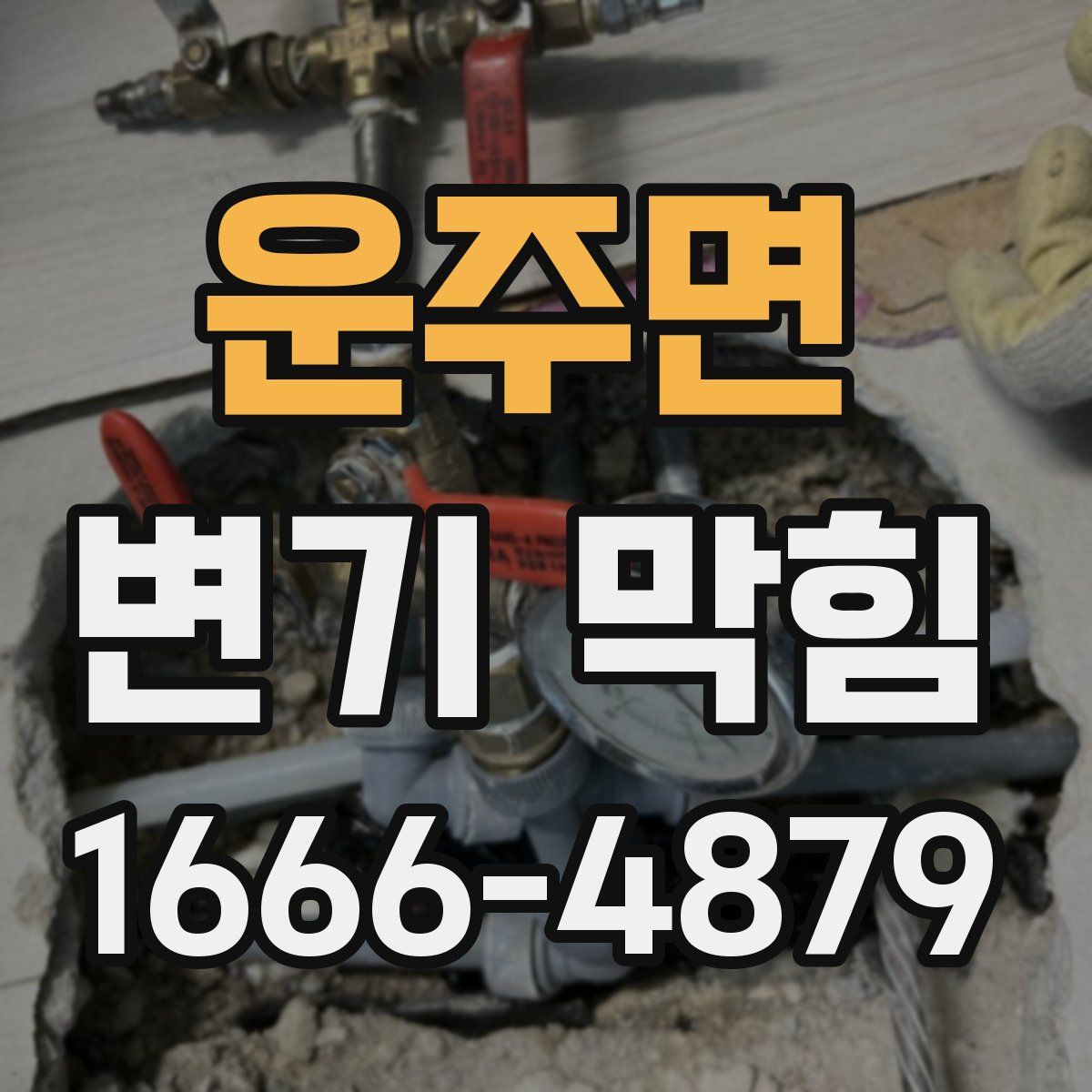 운주면 변기 막힘