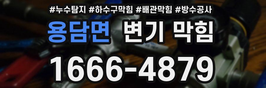 용담면 변기 막힘