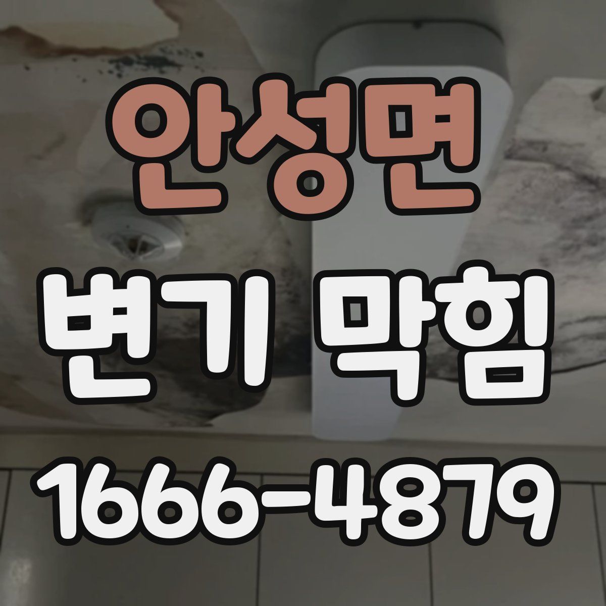 안성면 변기 막힘