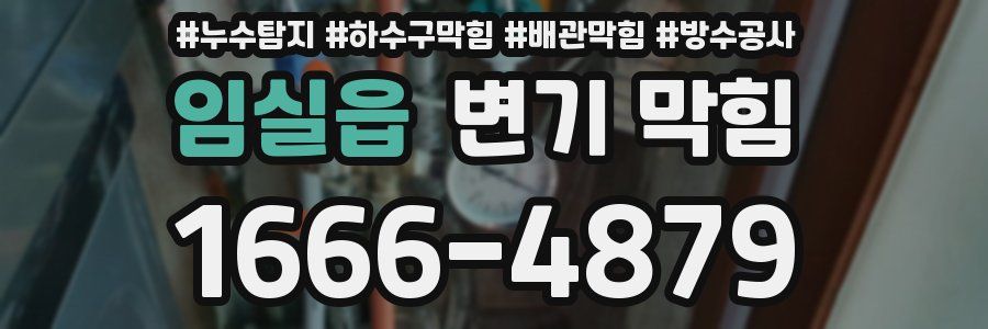 임실읍 변기 막힘