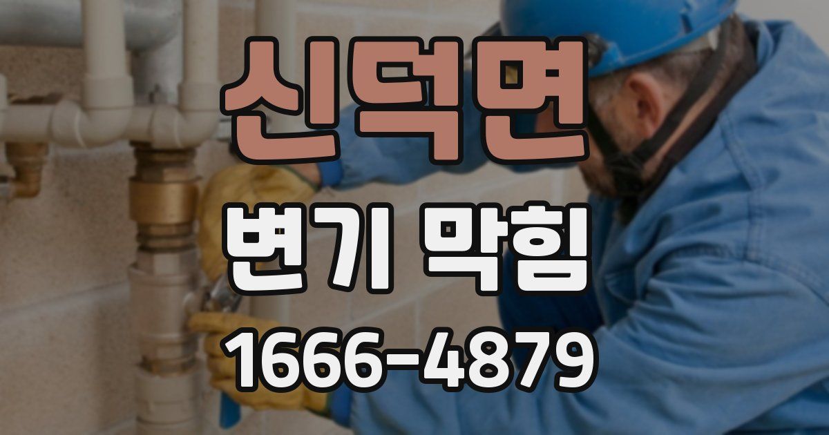 신덕면 변기 막힘