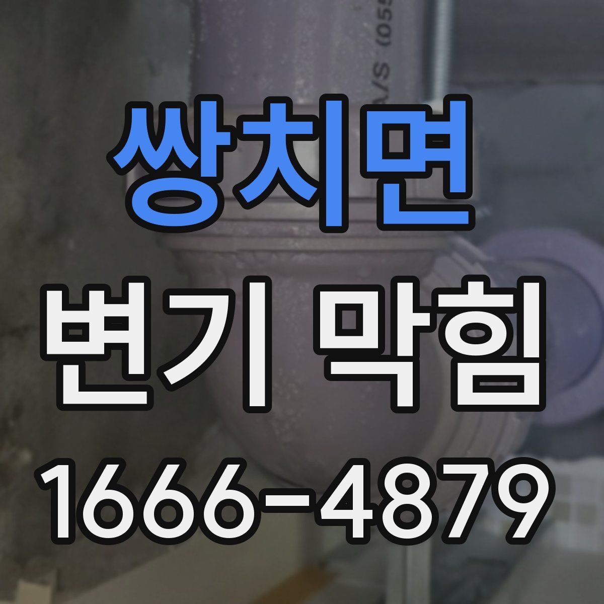 쌍치면 변기 막힘