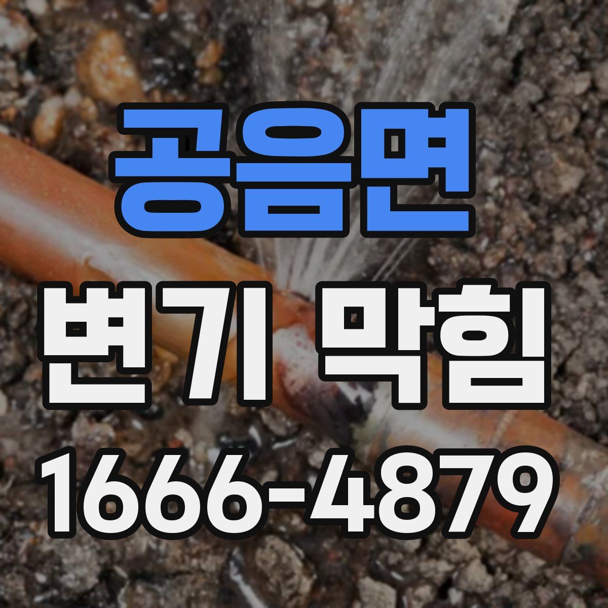 공음면 변기 막힘