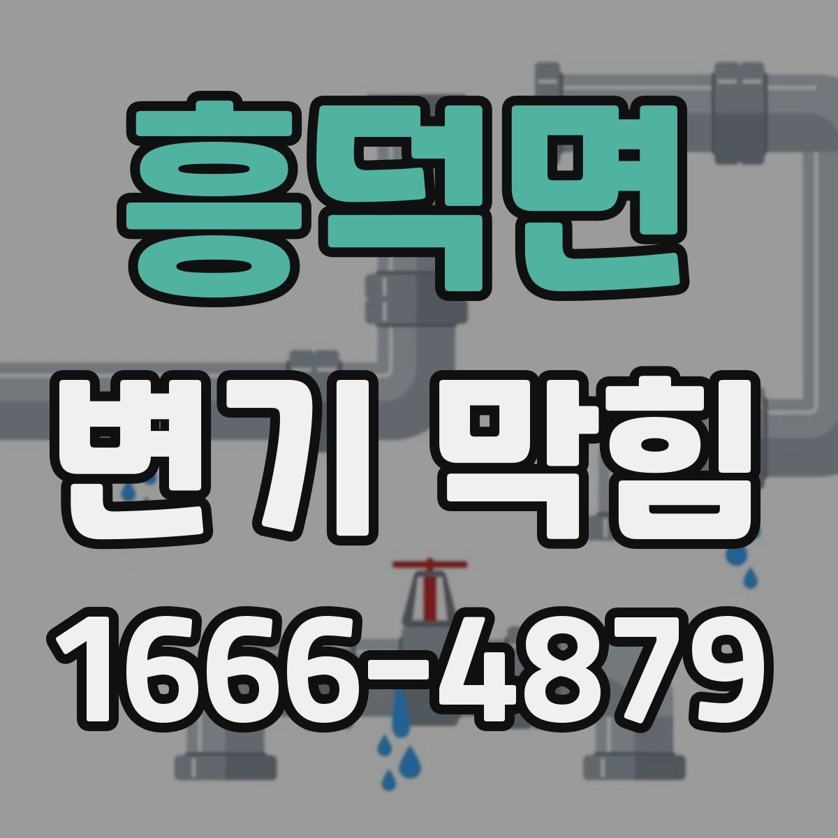 흥덕면 변기 막힘