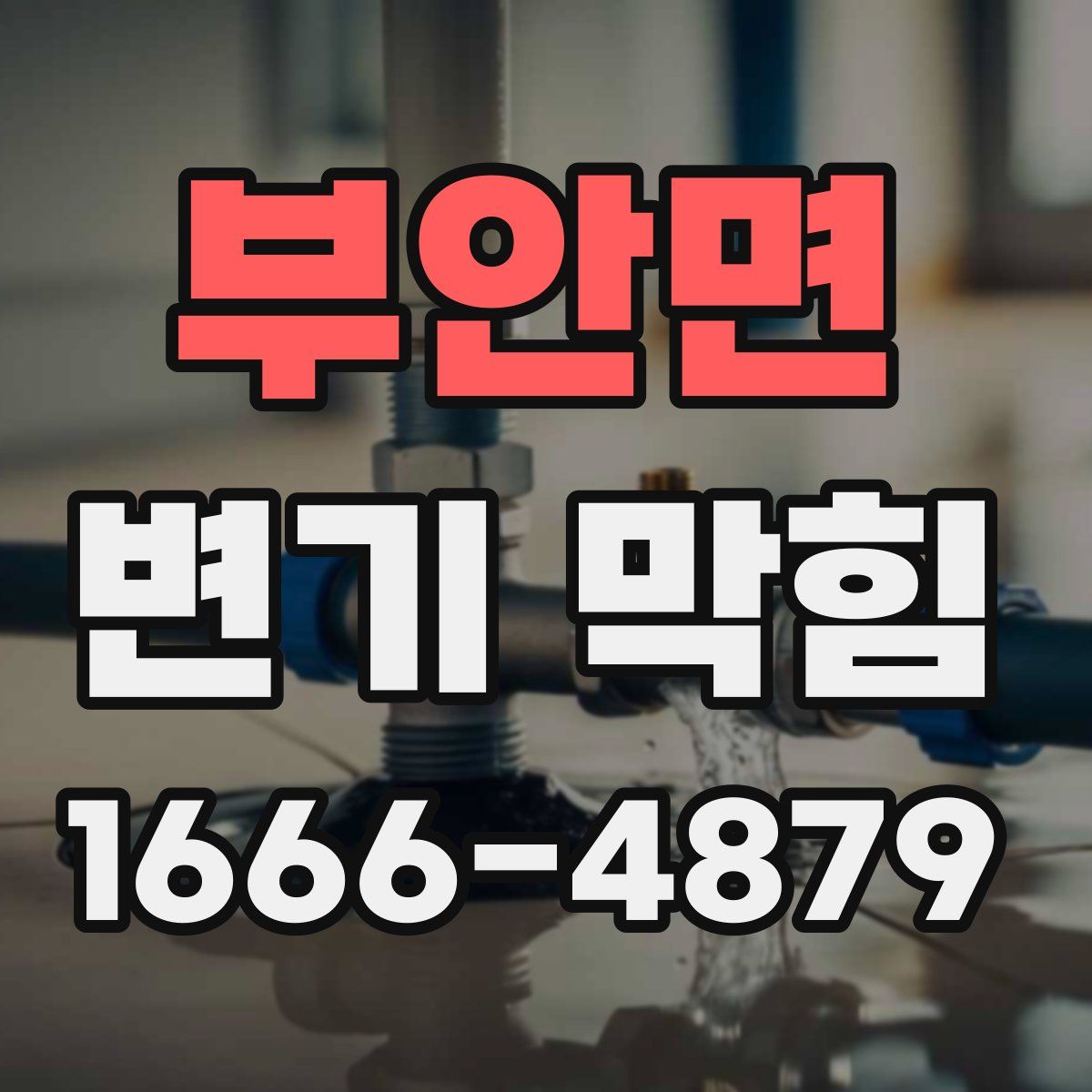 부안면 변기 막힘