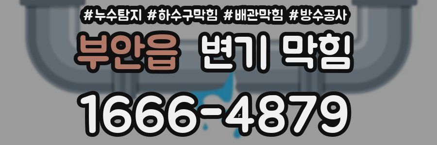 부안읍 변기 막힘