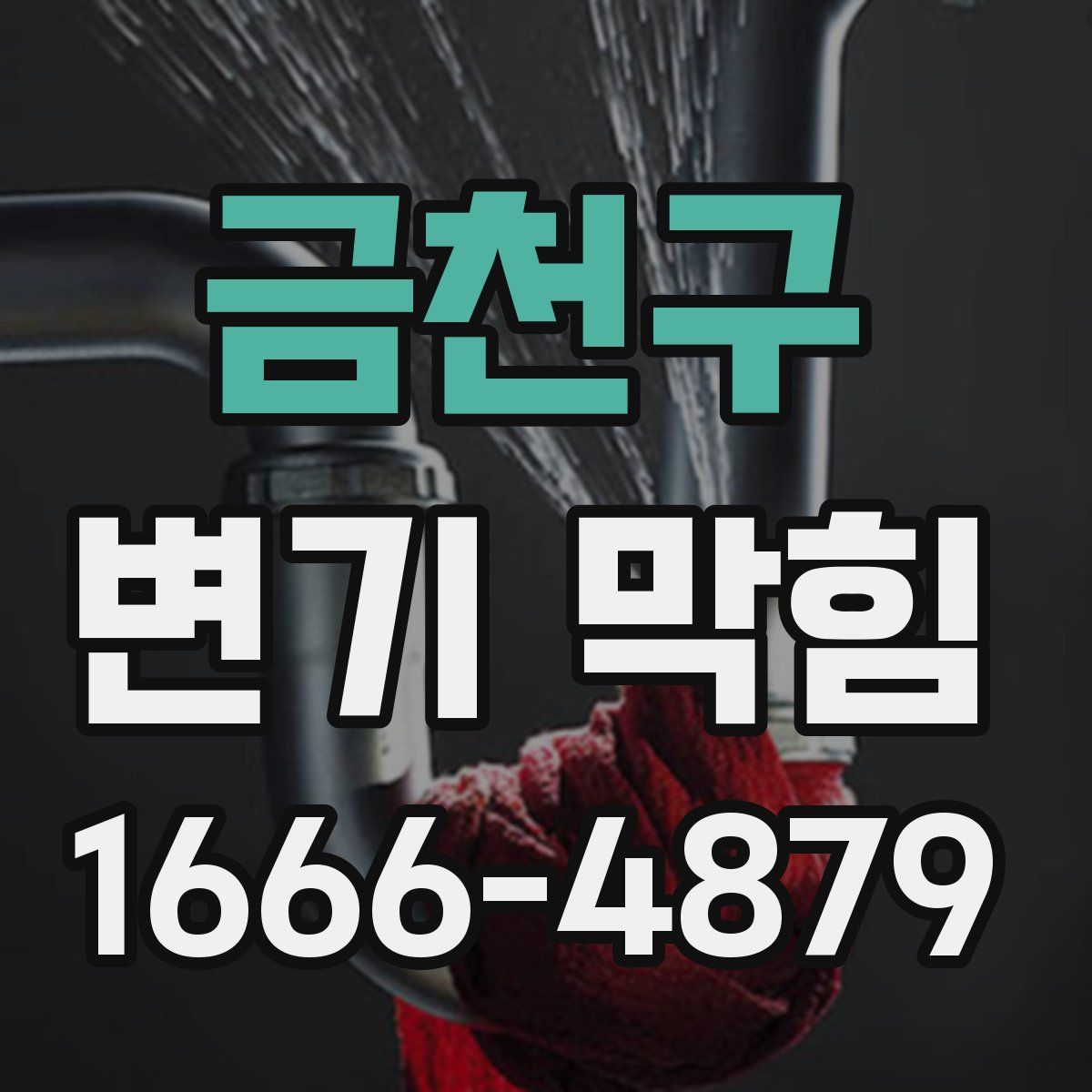 금천구 변기 막힘