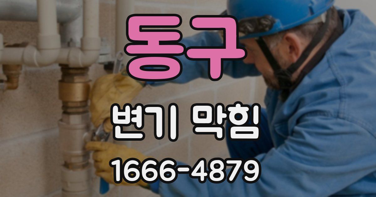 동구 변기 막힘