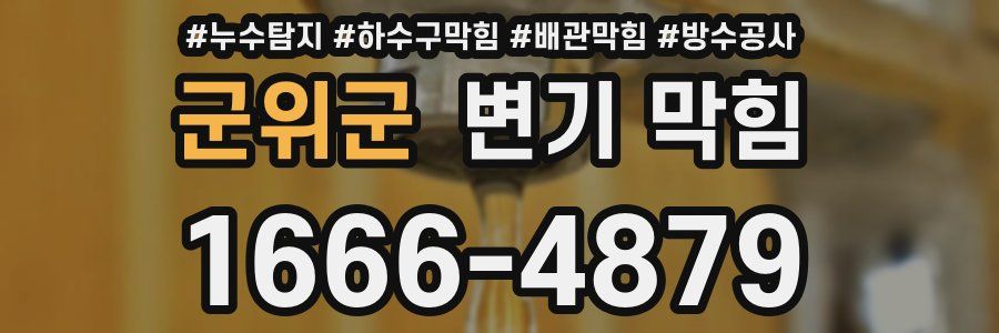 군위군 변기 막힘