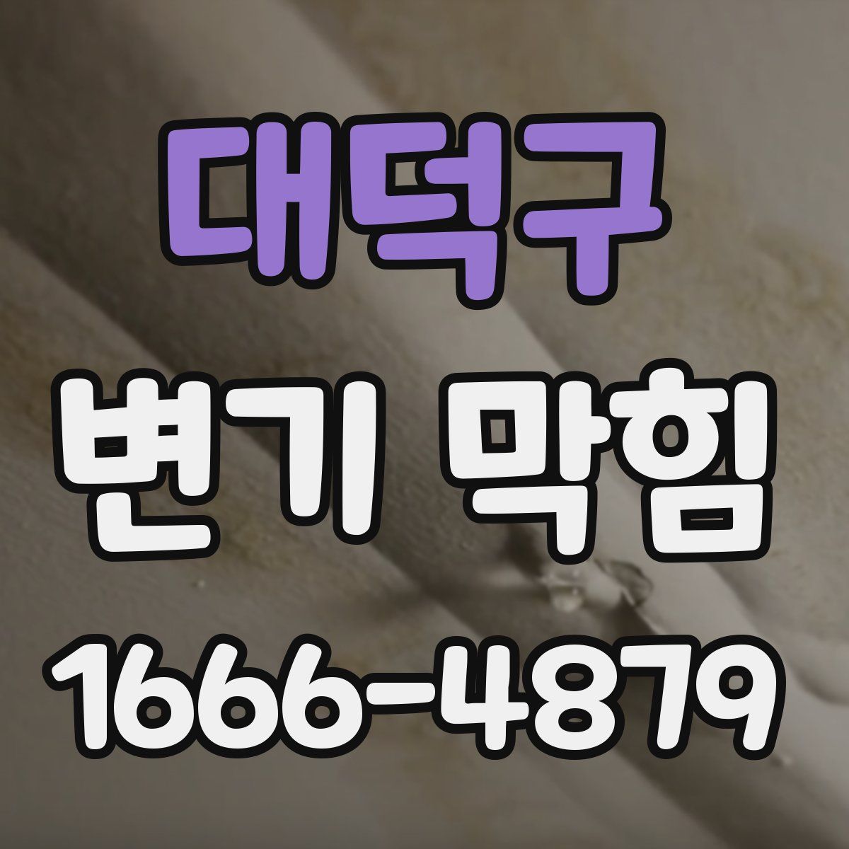 대덕구 변기 막힘