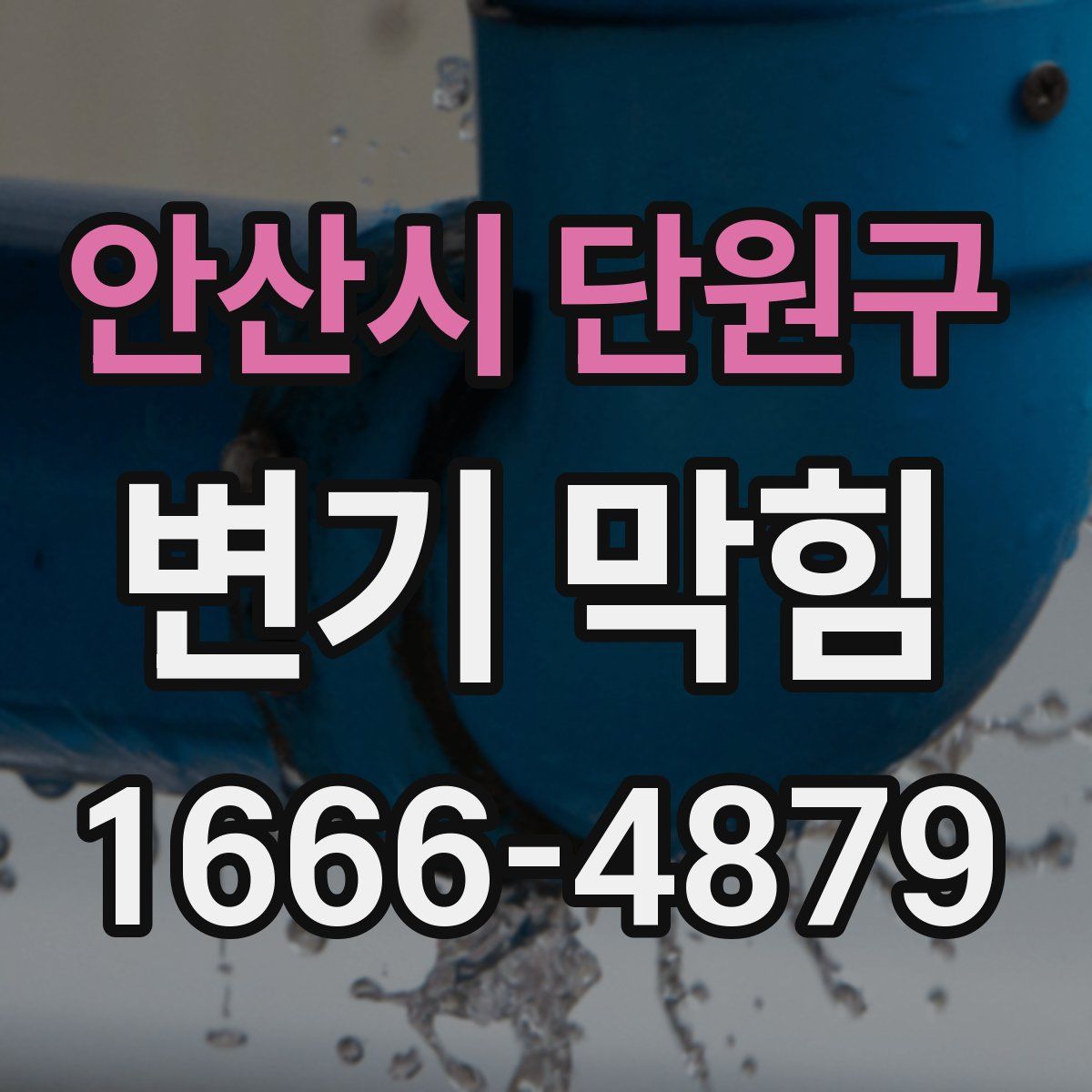 안산시 단원구 변기 막힘