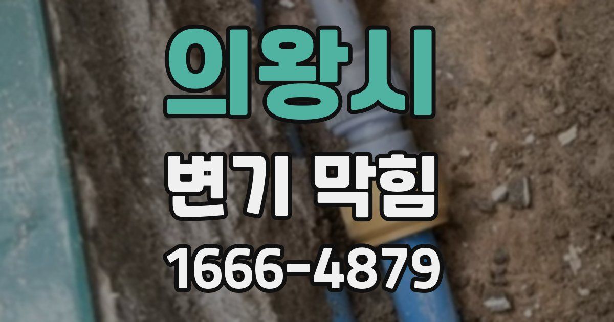 의왕시 변기 막힘