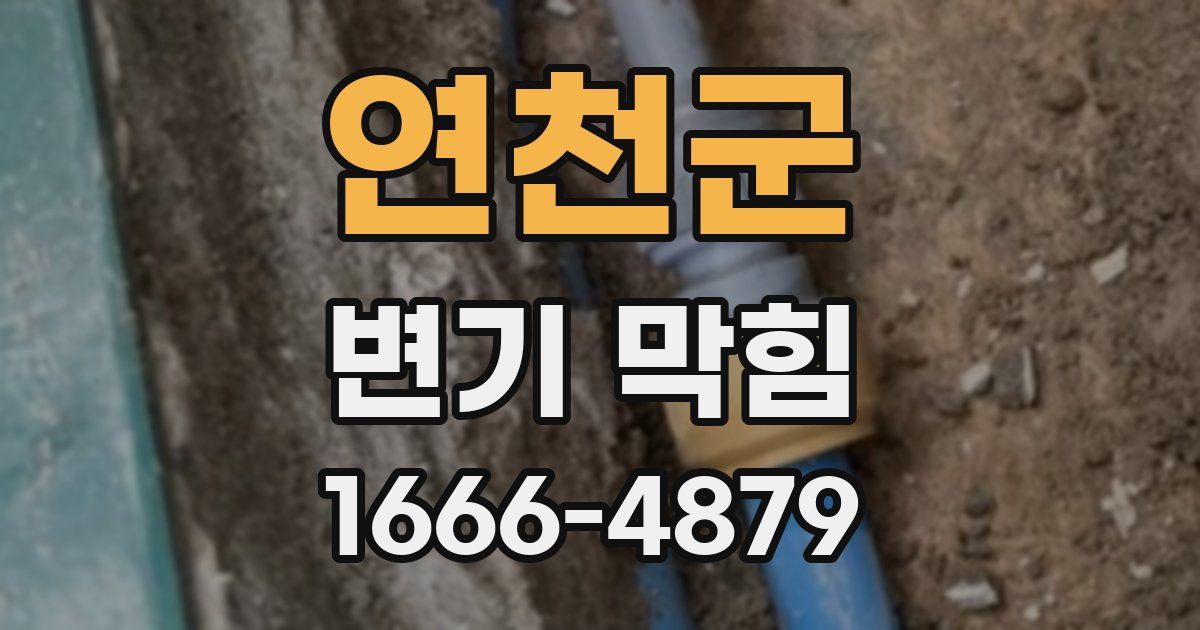 연천군 변기 막힘