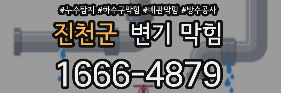 진천군 변기 막힘