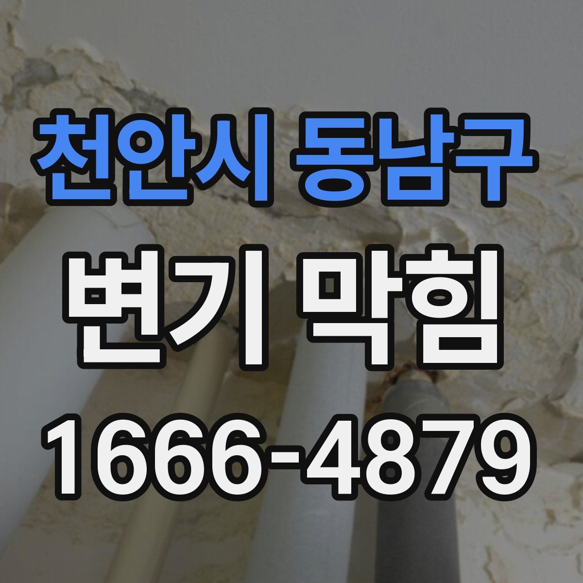 천안시 동남구 변기 막힘