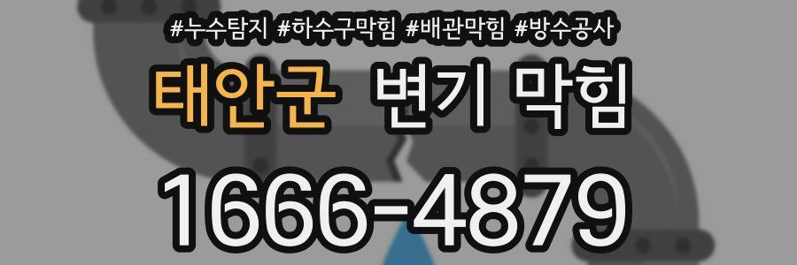 태안군 변기 막힘