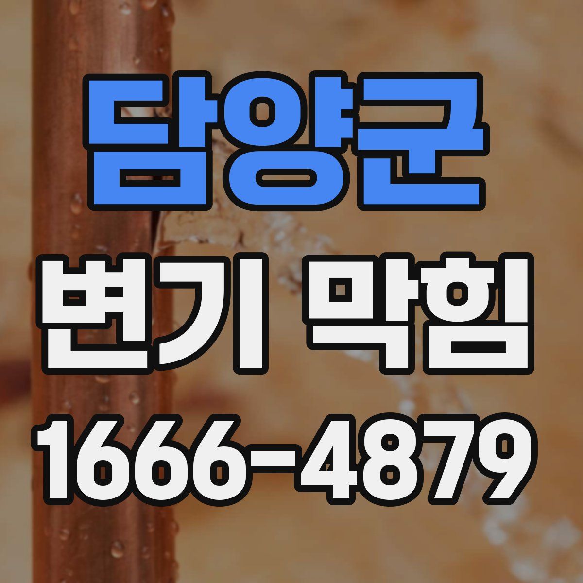 담양군 변기 막힘