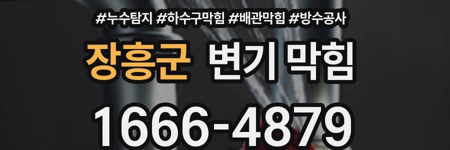 장흥군 변기 막힘