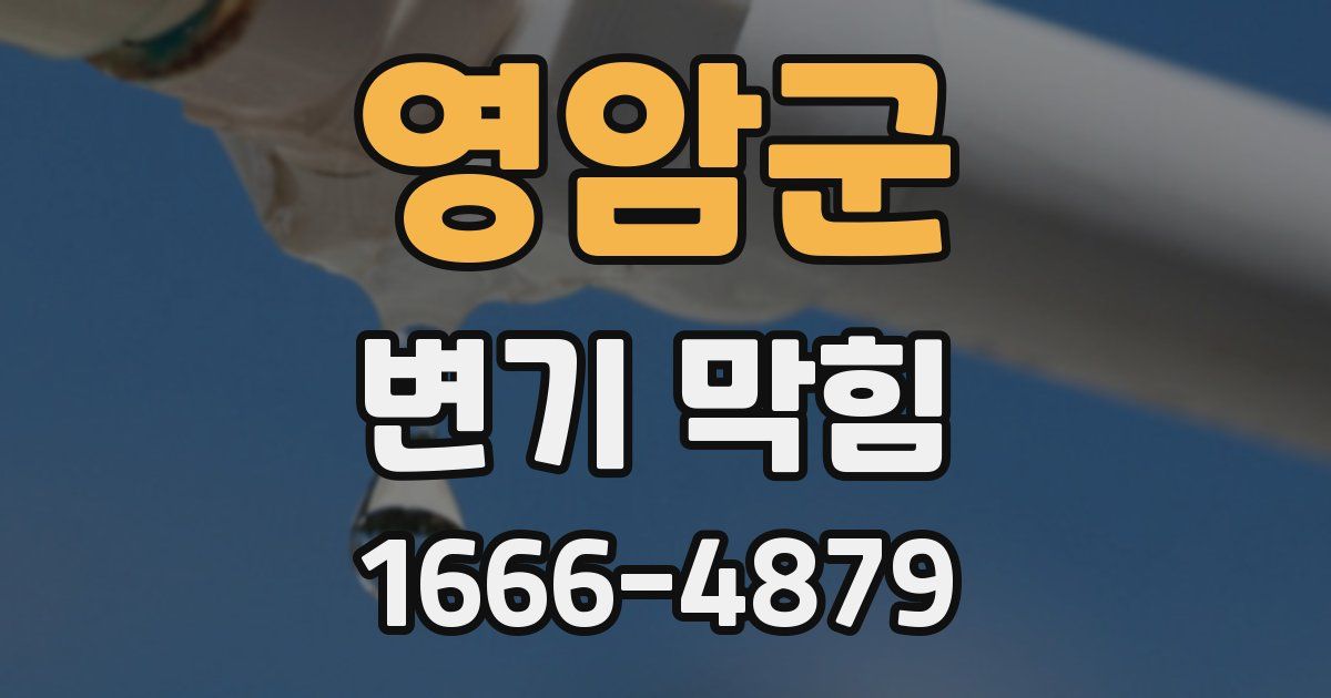 영암군 변기 막힘